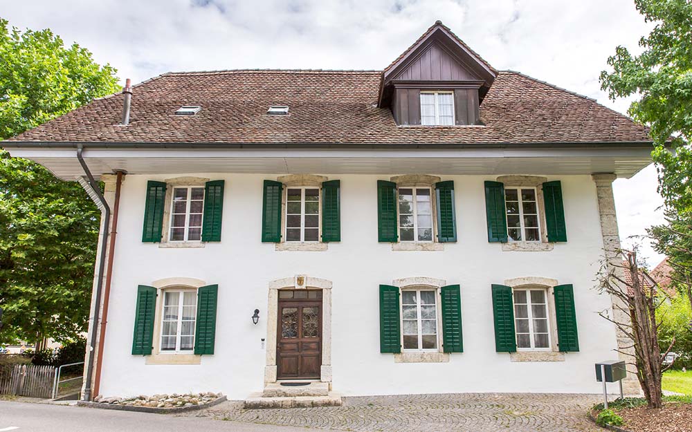 Fassadensanierung Fachwerkhaus durch Menz Malerei Solothurn